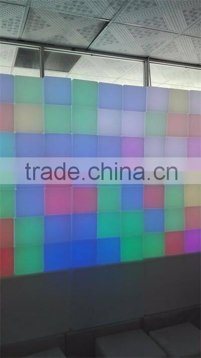 LED light cube lamp with remote control YXF-4343C