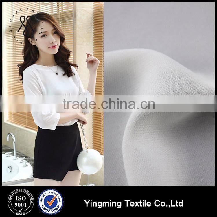 97% Polyester 3% Spandex Weft Elastic Jacquard Chiffon Fabric for Women's Fashion Garments/Blouses/Shirts/Skirts