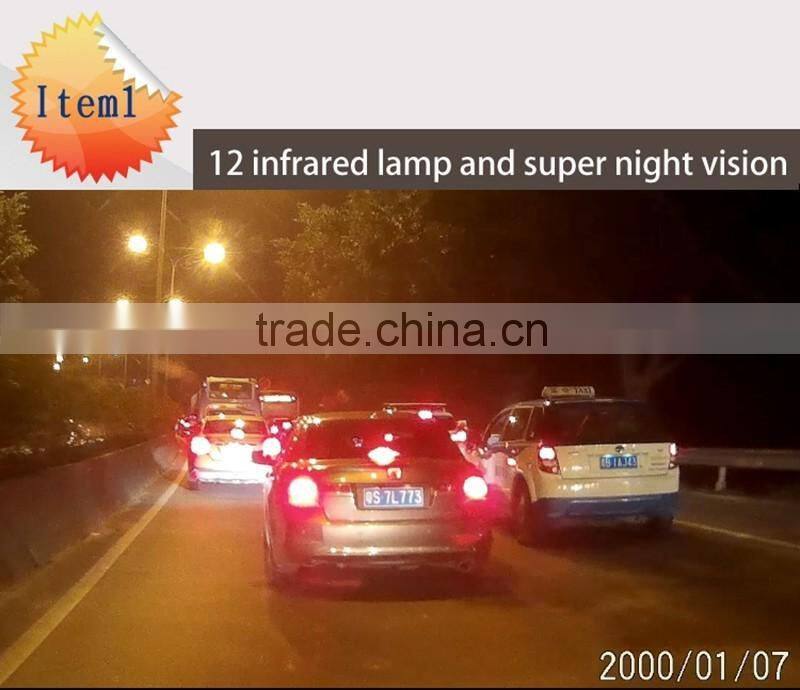 Car Camera C600 Mini Size Car DVR Full HD 1920*1080P Car Vehicle Rear Mirror with Camera