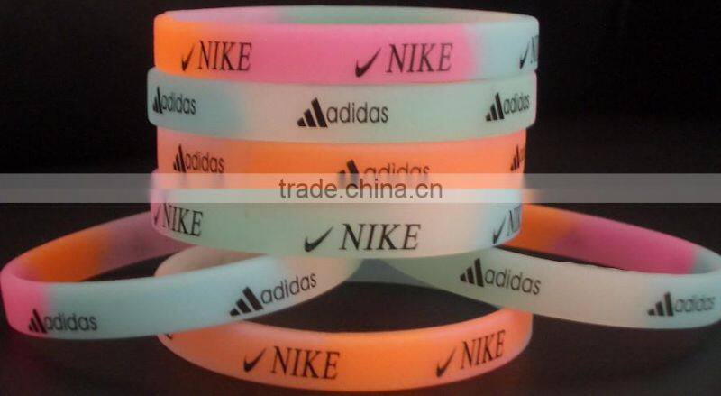 OEM wholesale customzied woven polyester festival wristbands for music party