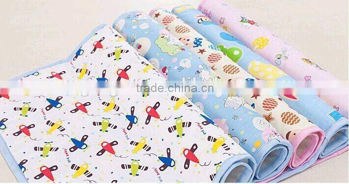 VGERGER Popular Customized size bed Bed waterproof pad with floral Made in China