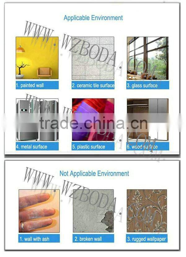 popular WHITE COLOR green blackboard wall sticker with best price