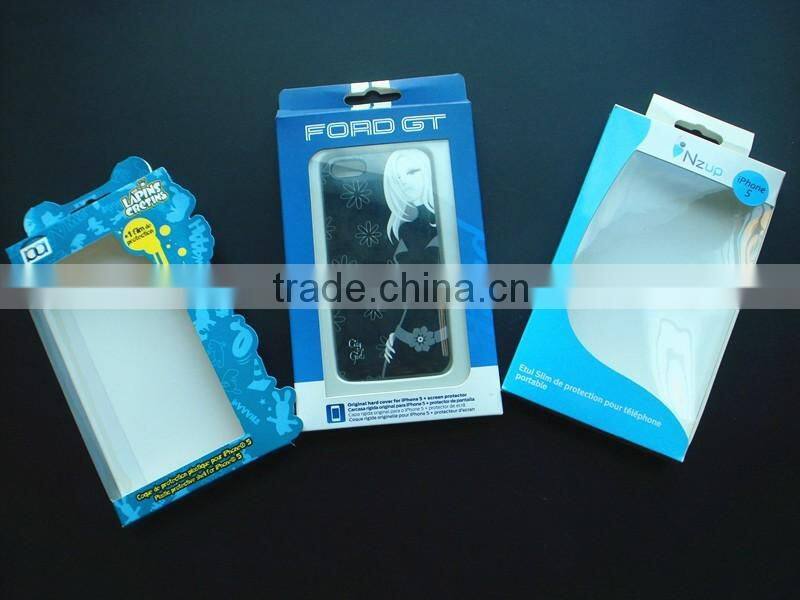 High Quality Oem Logo Paper Phone Case Package Box