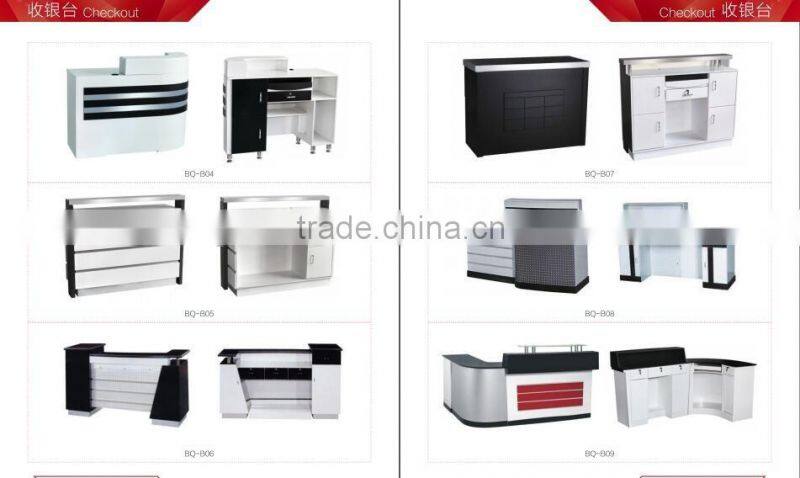 Beiqi 2016 New Design Reception Desk Beauty Salon Equipment Check Out Counter Cashier for Sale in Guangzhou