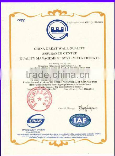 RPSMA Coaxial Connector rg316,terminal type