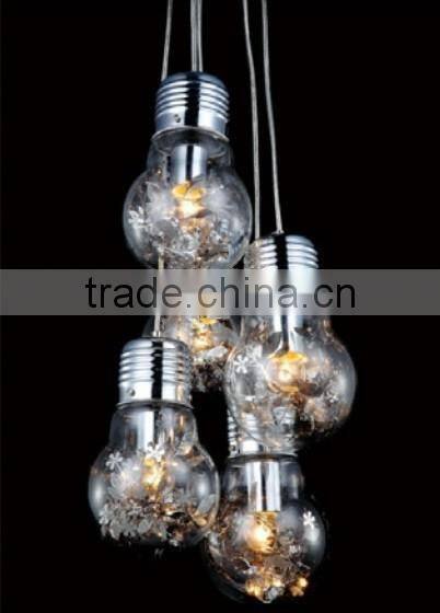 Modern Manpower Blown Glass Pendant Light