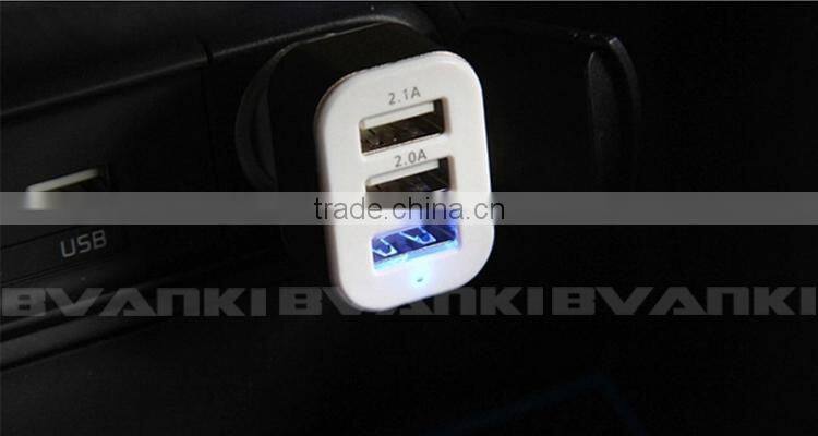 fast charging universal high quality usb adapter for car redio/portable usb car charger adapter