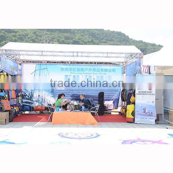 waterproof tarpaulin dry duffel bag with waterproof zipper