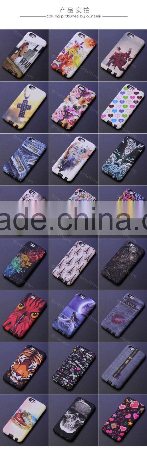 2D Sublimation Printing Customize Your Own images Case for IPhone 6