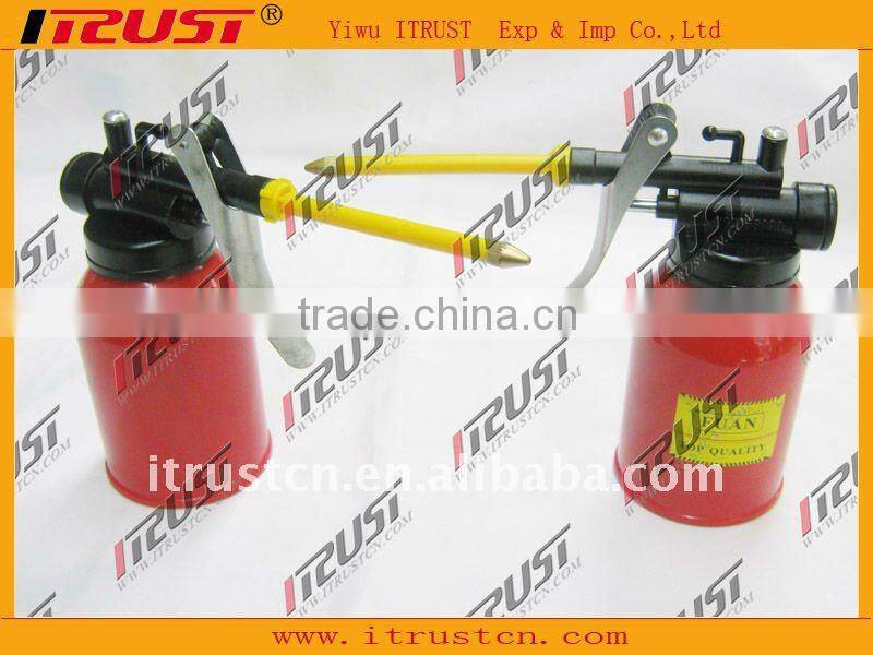 red powder coating oil pot with capacity of 300ml