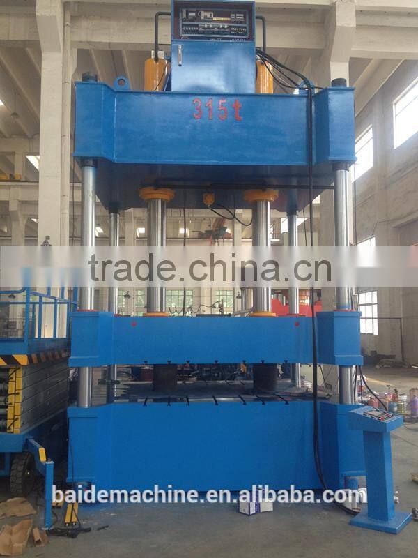 YTD32 Four column sheet metal forming hydraulic press with adjustment of work pressure and travel schedule