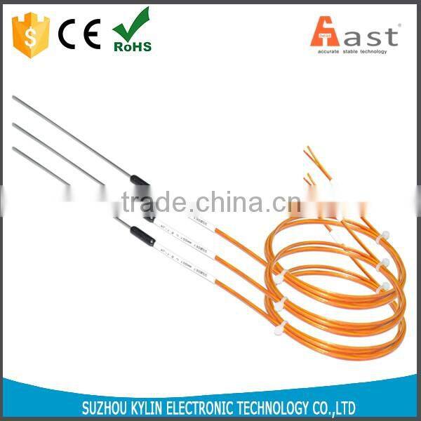 Thermocouple for hot runner nozzle with K and J type Omega probe