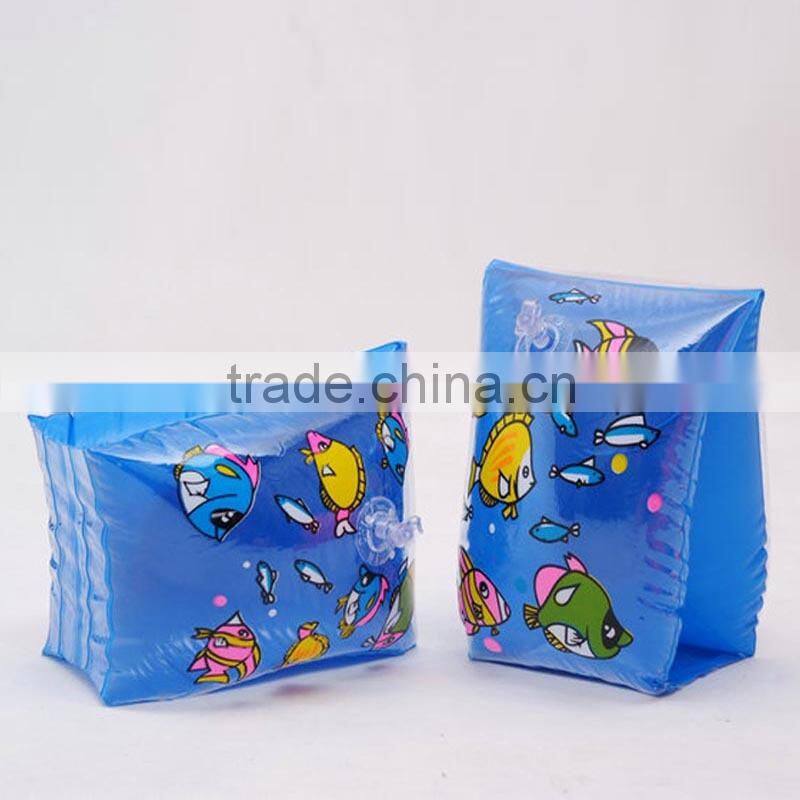 Kids PVC inflatable pool arm floats inflatable swimming arm rings