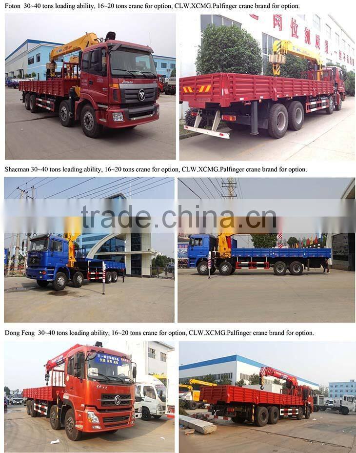 50 t truck mounted crane, 100 T crane truck, 160 T truck with crane