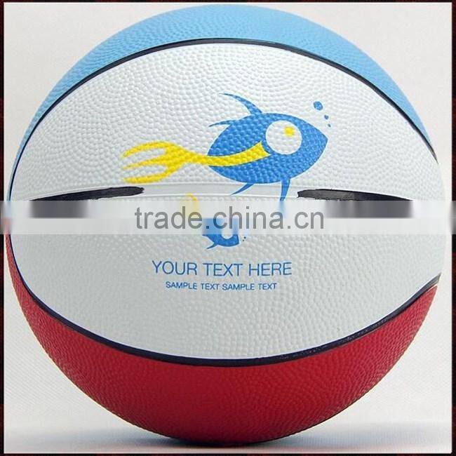 fancy basketball / rubber basketball bulk price