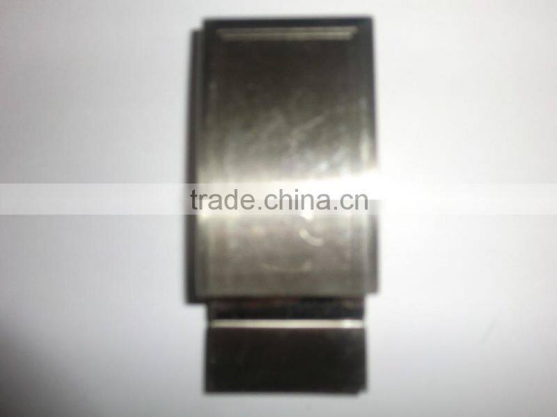 2015 Newest style fashion Plate buckle with gun metal for man