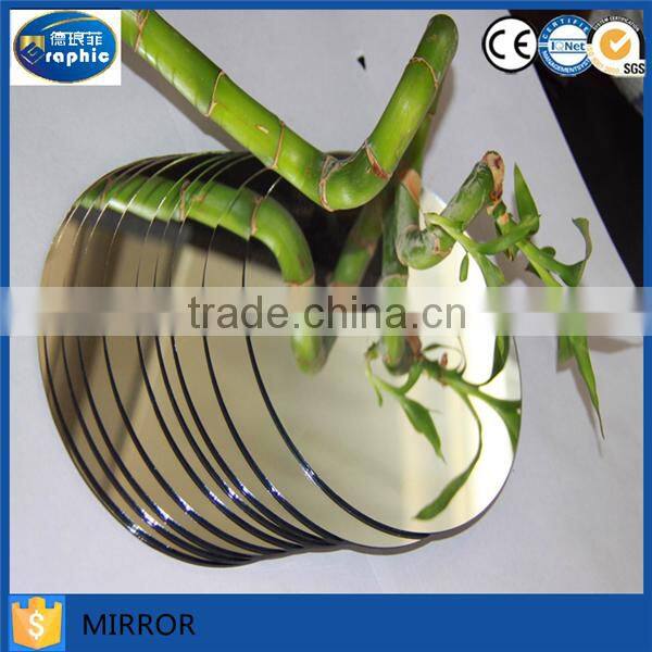 1mm,1.3mm round shape private label cosmetics mirrors from China