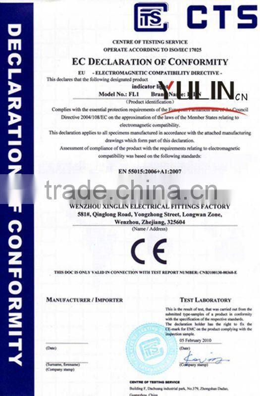 wholesale 100pcs/lot plastic 10mm 12v yellow indicator red led indicator light