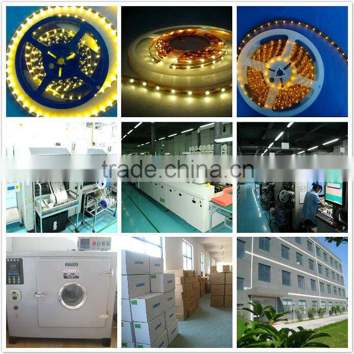 12v 5630SMD IP20 7.2W 5M CE Standard silicone cased yellow color Flex LED Strips