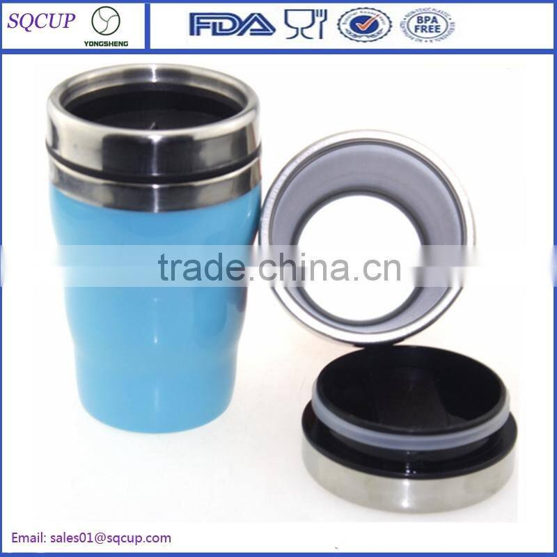 Wholesale Stainless Steel Insulated Double Wall Travel Coffee Mug Cup with custom design