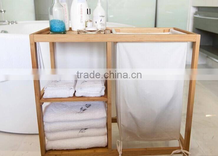 Bamboo Bathroom Storage Shelf