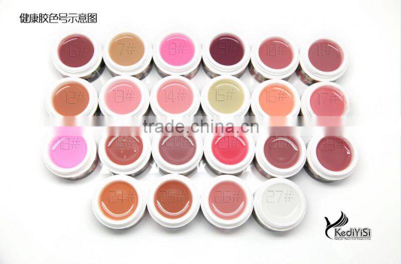 Manufacturer Soak Off Camouflage UV Gel Builder For Nail