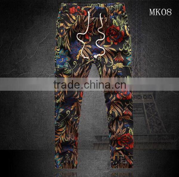 2015 new arrival casual trousers with side pockets