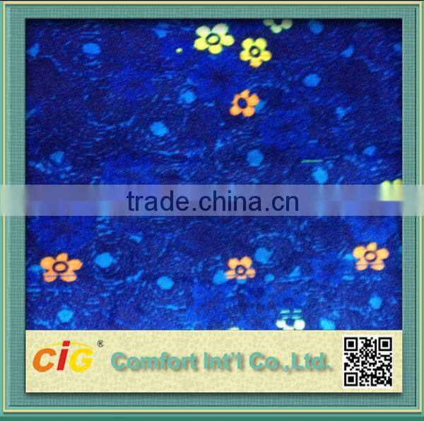 2015 Latest Dot Print Bus Fabric