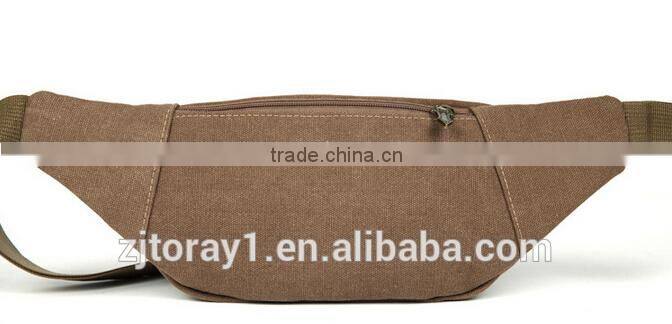 First Class Canvas Cycling Travel Waist Bag