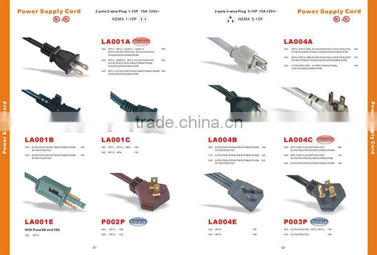 NEMA L6-30P locking power cord plug with cUL approval