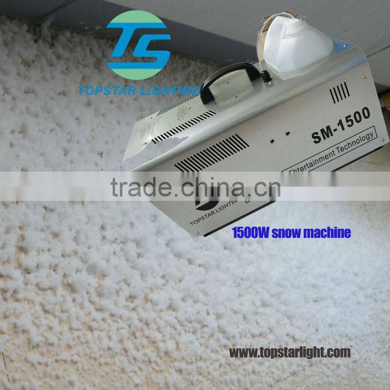 factory supply best warranty 1500W snow machine for sale