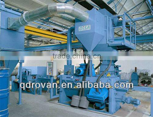 wire rod shot blasting machine