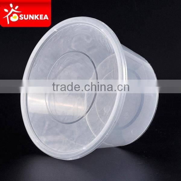 1500ml pp plastic material and food use container