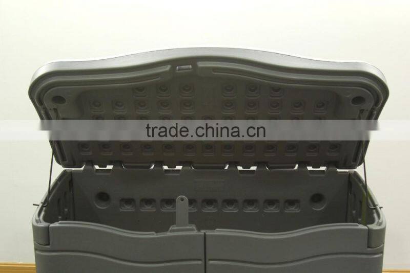 Outdoor horizontal storage shed