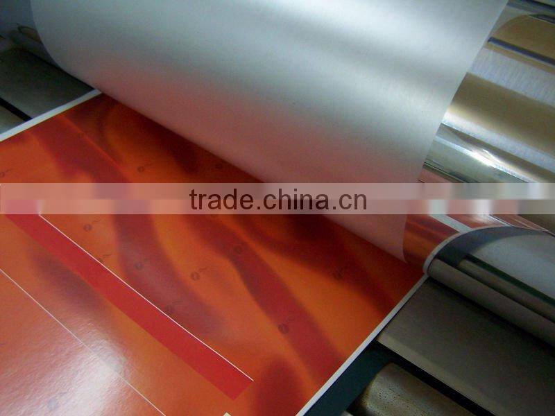 710mm width Glossy & Matt Thermal Lamination BOPP Film Roll