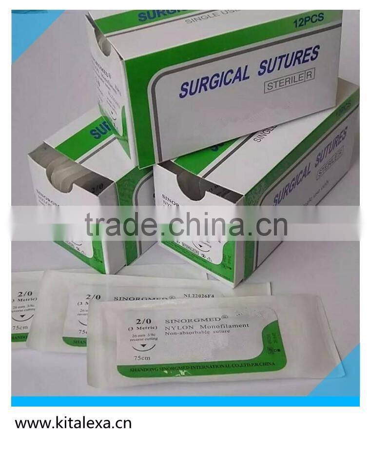 Manufacturers perennial supply of medical surgical suture line