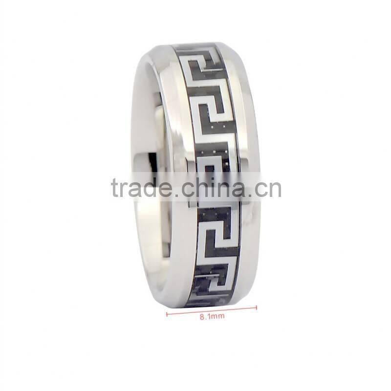 Cool titanium rings for men,antique enamel ring jewelry