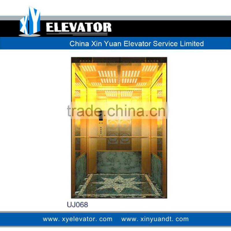 XY elevator door