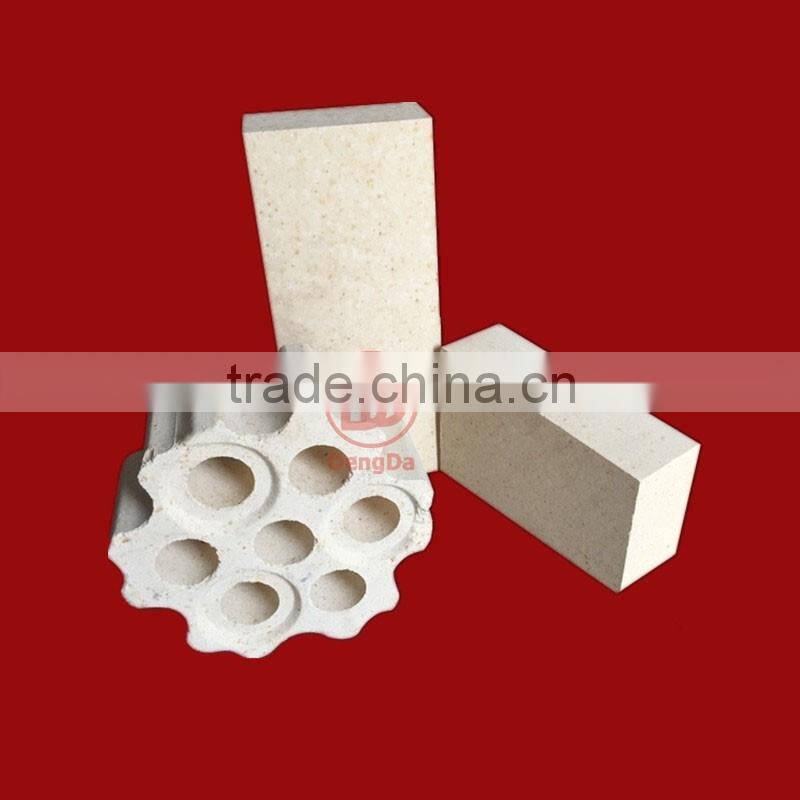 75% -80% Al2O3 For Steel Ladle Linings High Alumina Refractory Brick