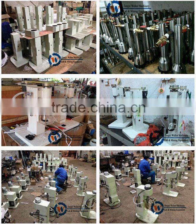 leaching tank laboratory mineral testing equipment, agitator tank for copper ore testing in lab