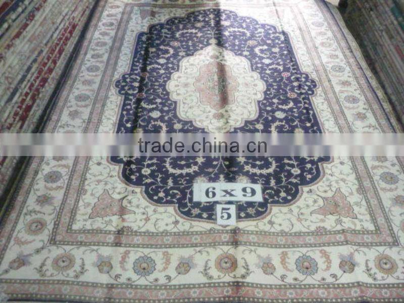 fourseason design low prices, factory prices colorful handmade silk carpet