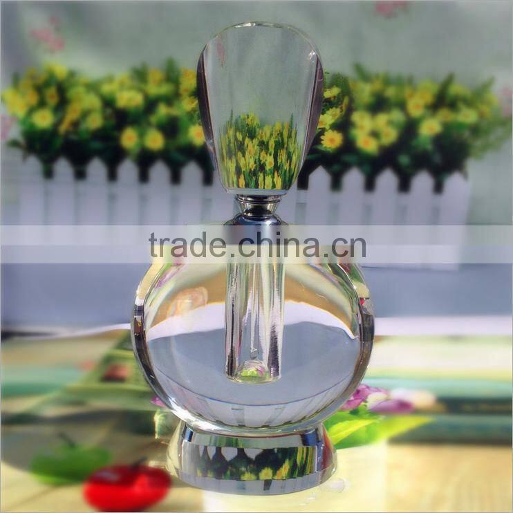 Fashion 6ml K9 Crystal Perfume Bottle for Wedding Gift