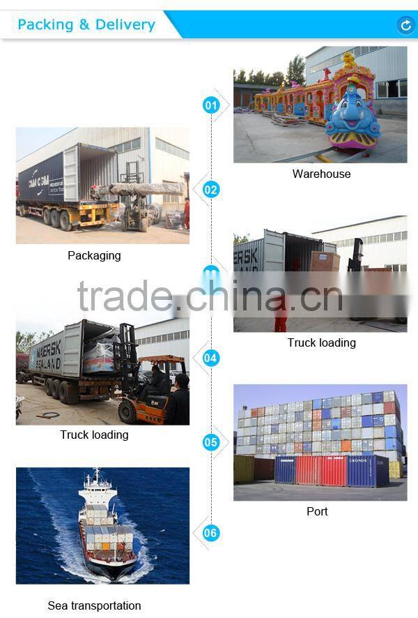 CE 14 seats beautiful amusement electric mini train