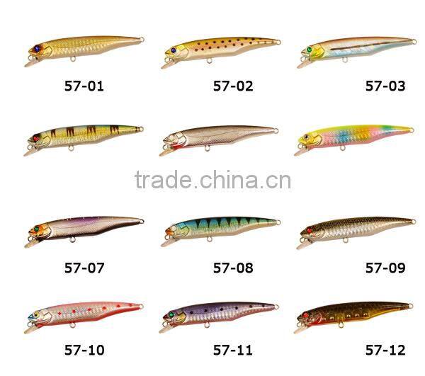 artificial handmade minnow lure