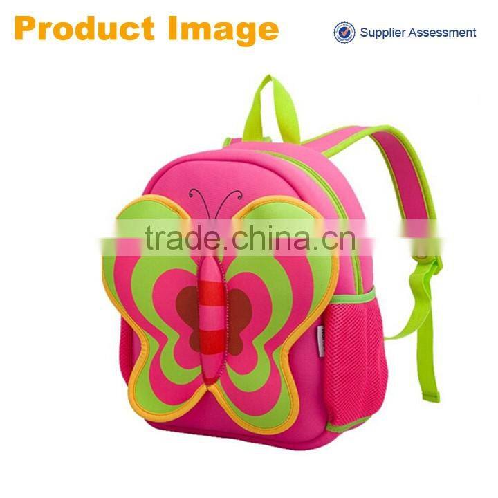 wholesale cute butterfly child 2016 new school bags