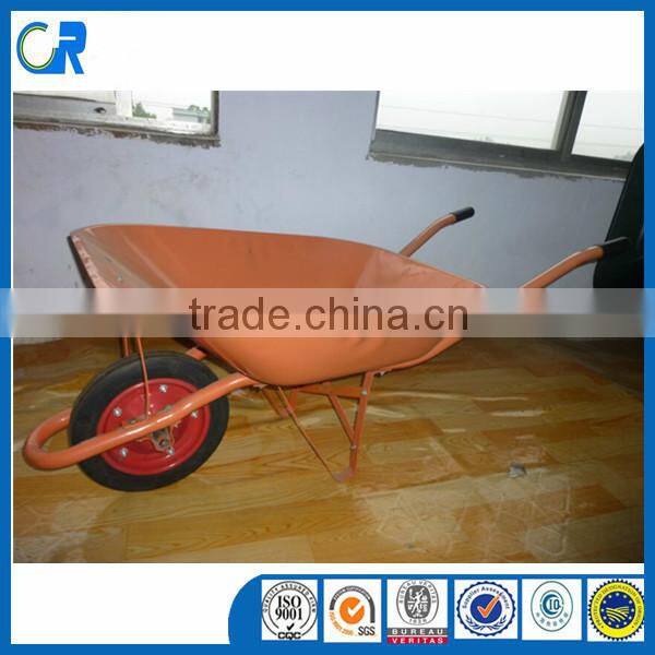 Qingdao manufacturer solid tyre wheel barrow