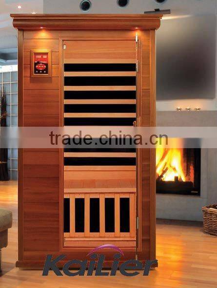 KLE-R1 Far Infrared Cedar Sauna For 1 Person ETL/CE/Rohs approved