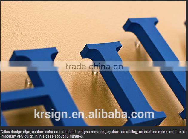 Acrylic mini letter sign manufacturer for logo material
