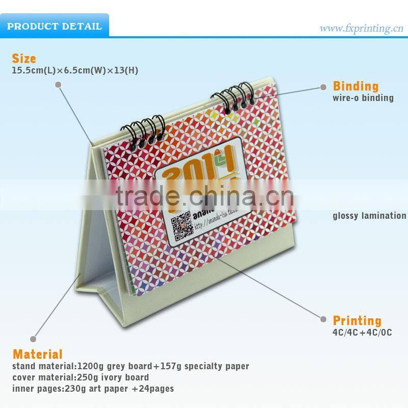 Custom Design Office Desktop High Quality Weekly Calendar 2016