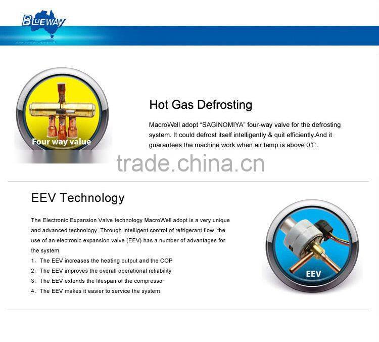 Compact heat pump water heater with inverter